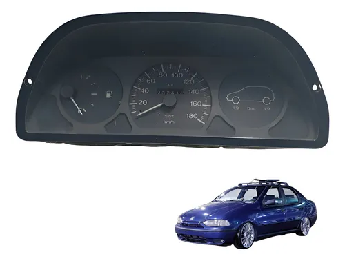 Painel Instrumento Fiat Palio Siena 1.0 1996 Á 2000 Usado Branco