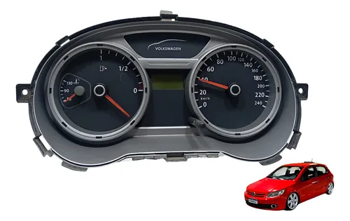 Painel De Instruementos Gol Saveiro G5 2009 À 2012 C/detalhe Preto