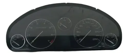Painel Instrumento Velocimetro Peugeot 407 2005 2009 Preto Preto
