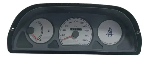 Painel Instrumento Velocimetro Palio Uno 1996 2005 Branco
