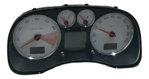 Painel Instrumento Velocimetro Peugeot 307 2010 2012 Branco