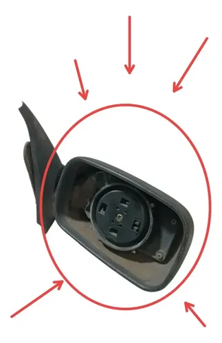 Retrovisor Direito Fiat Palio 1996 2000 C/detalhe