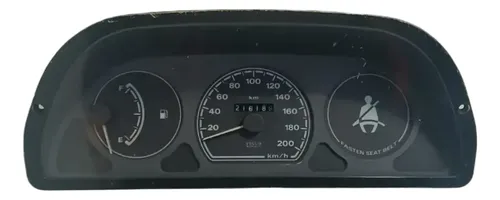 Painel Instrumento Velocimetro Fiat Uno 1996 2005 Preto Preto