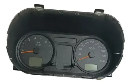 Painel Instrumento Velocimetro Ford Fiesta 2003 2007 Preto