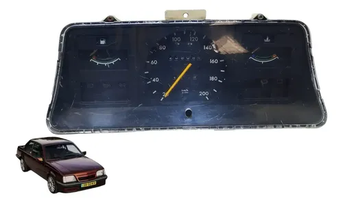 Painel De Instrumentos Analógico Monza Kadett 1990 Á 1999 Preto