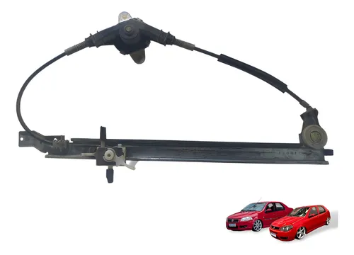 Máquina De Vidro Traseira Esqu Fiat Palio Siena 1996 A 2013 