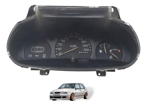Panel De Instrumentos Ford Fiesta 1999 À 2003 Usado Preto