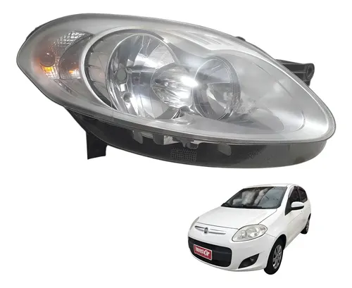 Farol Dianteiro Direito Palio Attractive 2012 2017 Usado Direito/passageiro